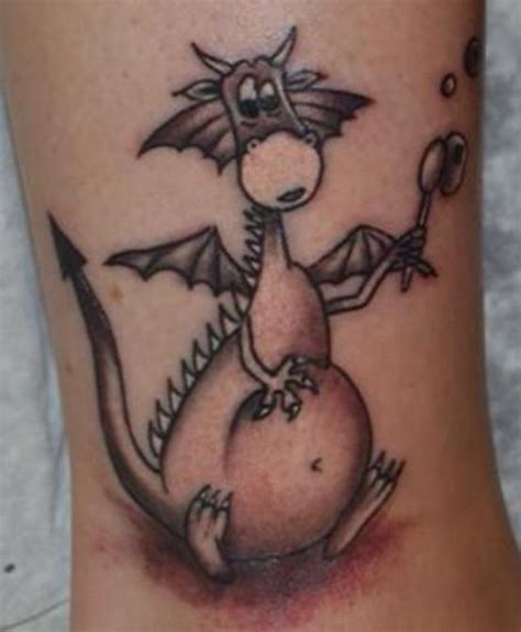 Magic dragon tattoo